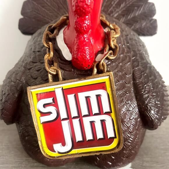 Slim Jim Gangsta Gangster Turkey Counter Top Display 12" Tall Without Black Base - Picture 8 of 10